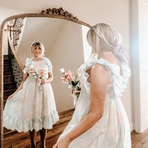 Ruffle romance dress
